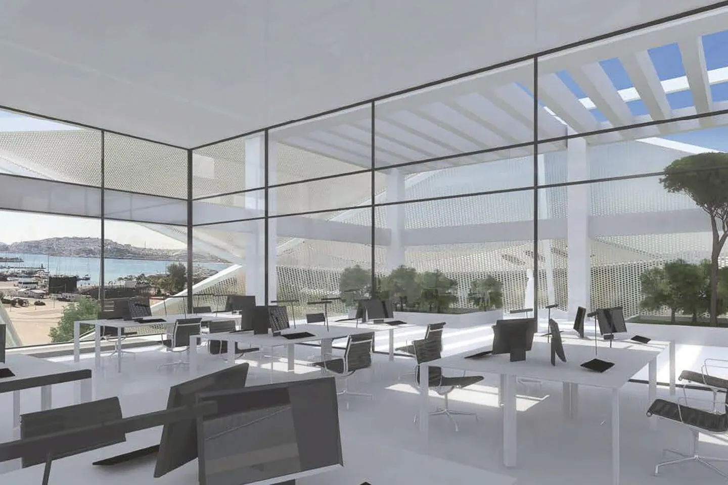 Paleo Faliro office 800 sq.m, for rent - photo 1 of 2